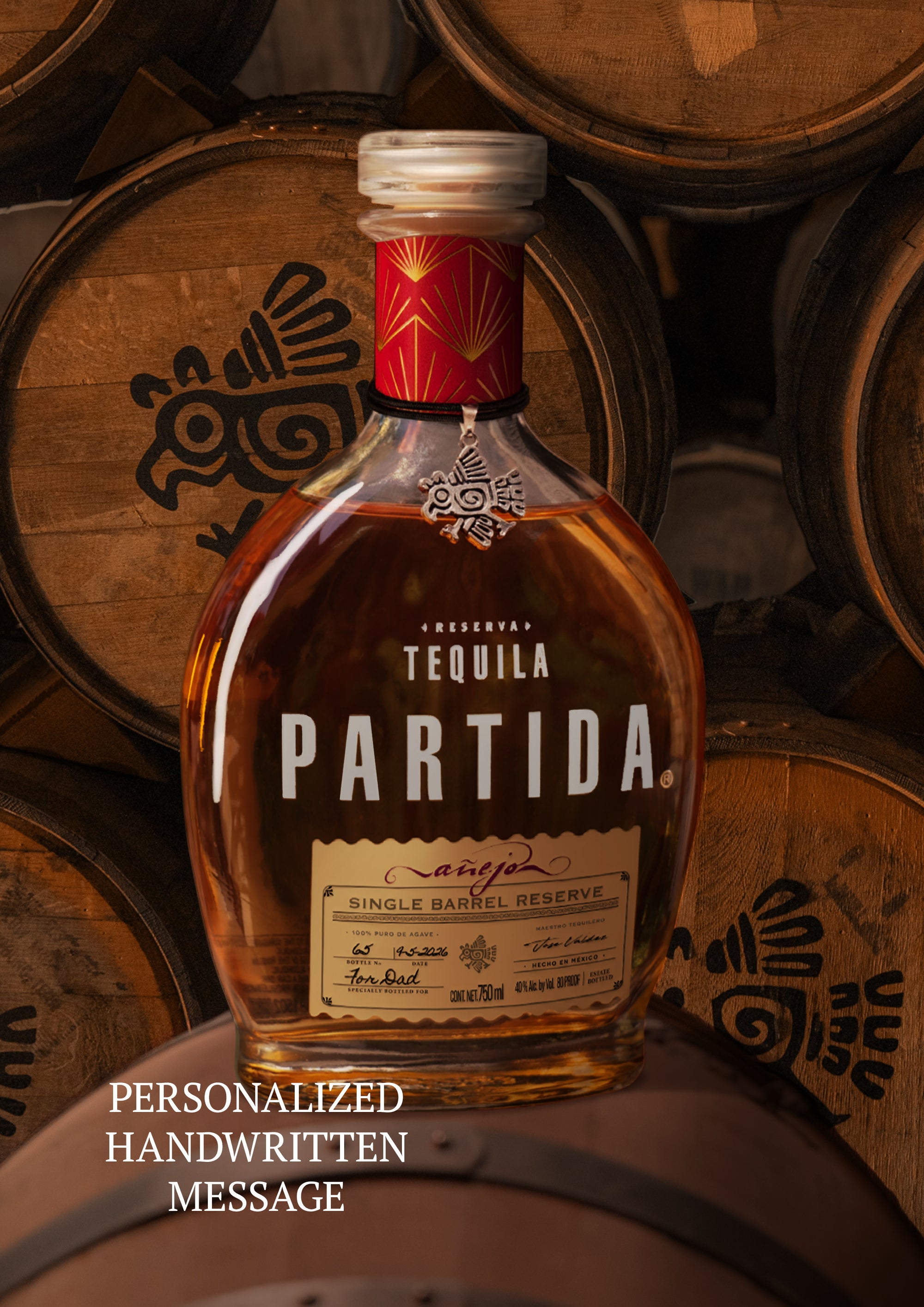 Añejo Tequila Partida Single Barrel — Personalized Father’s Day Limited Edition